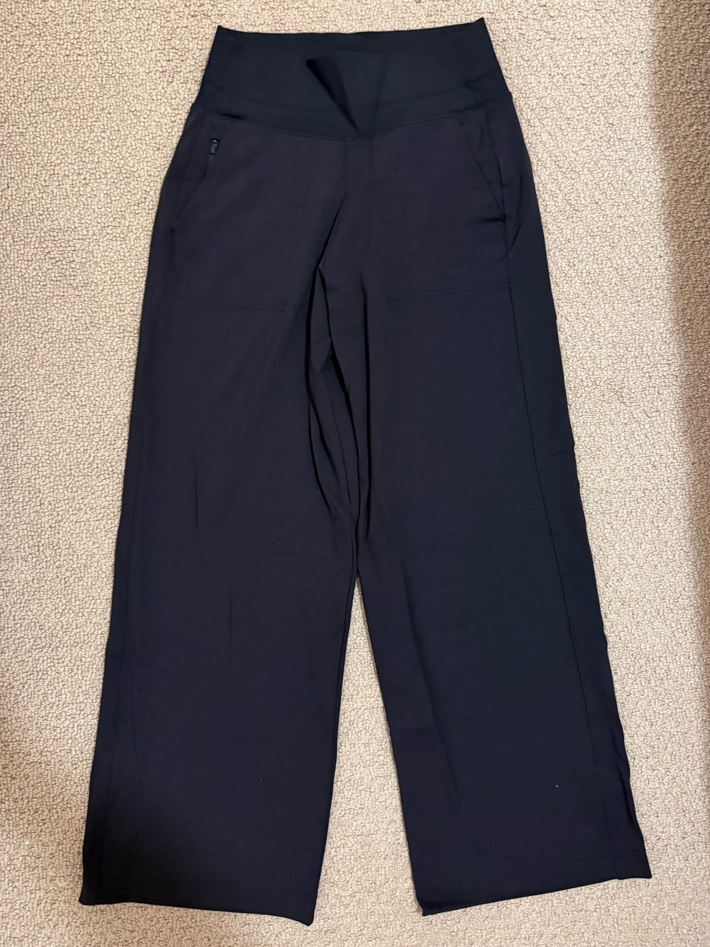 Athleta Venice Pinktuck High Rise Wide Leg Pant